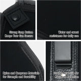 IWB Gun Holster by PH - Concealed Carry - Soft - Fits Full Size Firearms with Laser S&W M&P Shield 9mm / .40-1911 Models - Taurus PT111 G2 - Sig Sauer - Glock 19 17 27 43 - Beretta - Walther