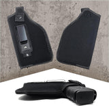 IWB Gun Holster by PH - Concealed Carry - Soft - Fits Full Size Firearms with Laser S&W M&P Shield 9mm / .40-1911 Models - Taurus PT111 G2 - Sig Sauer - Glock 19 17 27 43 - Beretta - Walther