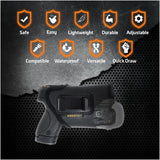 Eco Leather Concealed Carry with Metal Clip  Like Most Compact & Sub Compact 9 / 40 / 45 (with Laser)