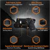 Eco Leather Concealed Carry with Metal Clip  Like Glock 42, Sig Sauer P365 / P938 W / Compact (with Laser)
