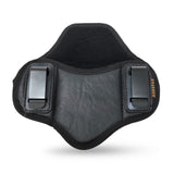 Tactical Pancake Gun Holster by Houston | ECO Leather Concealed Carry Soft Material | Suede Interior for Protection | IWB | Right Hand | Fits: Glock 26 27 33 30 | M&P Shield, XDs, Taurus PT111