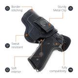 Leather Inside The Waistband Holster For Beretta 92FS Pistol