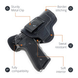 Leather Inside The Waistband Holster For Beretta 92FS Pistol