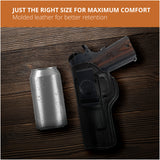 Leather Inside The Waistband Holster For 1911 5" Pistol