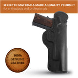Leather Inside The Waistband Holster For 1911 5" Pistol