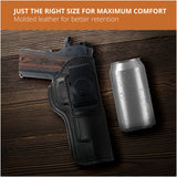 Leather Inside The Waistband Holster For 1911 5" Pistol
