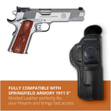 Leather Inside The Waistband Holster For 1911 5" Pistol