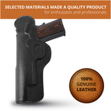 Leather Inside The Waistband Holster For 1911 5" Pistol