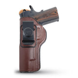 Leather Inside The Waistband Holster For 1911 5" Pistol