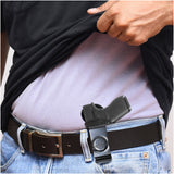 Leather Inside The Waistband Holster For Glock G42 Pistol