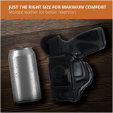 Leather Inside The Waistband Holster For Taurus G2C/G3C Pistol