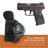 Leather Inside The Waistband Holster For Taurus G2C/G3C Pistol