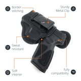 Leather Inside The Waistband Holster For Taurus G2C/G3C Pistol