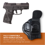 Leather Inside The Waistband Holster For Taurus G2C/G3C Pistol