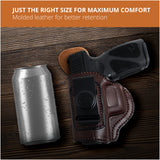 Leather Inside The Waistband Holster For Taurus G2C/G3C Pistol