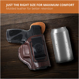 Leather Inside The Waistband Holster For Taurus G2C/G3C Pistol
