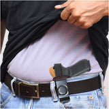Leather Inside The Waistband Holster For Glock 17/22/31 Pistol