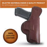 Leather Inside The Waistband Holster For Glock 17/22/31 Pistol