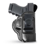 Leather Inside The Waistband Holster For Glock 36 / 30s Pistol