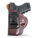 Leather Inside The Waistband Holster For Glock 36 / 30s Pistol