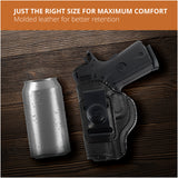 Leather Inside The Waistband Holster For 1911 3" Pistol