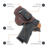 Leather Inside The Waistband Holster For 1911 3" Pistol
