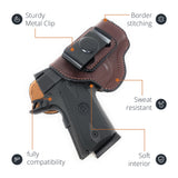 Leather Inside The Waistband Holster For 1911 3" Pistol
