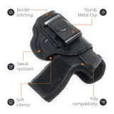 Leather Inside The Waistband Holster For Sig Sauer P365 Pistol