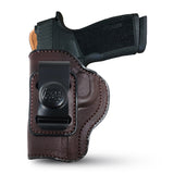 Leather Inside The Waistband Holster For Sig Sauer P365XL MACRO Pistol