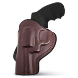 Leather OWB Paddle Holster For 5/6 Shot Revolvers 3" Barrel