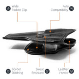 Leather OWB Paddle Holster For 5/6 Shot Revolvers 4" Barrel