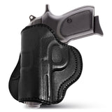 Leather OWB Paddle Holster For Small Guns 1911 3", Colt 1911 3"