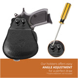 Leather OWB Paddle Holster For Small Guns 1911 3", Colt 1911 3"