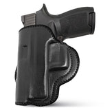 Leather OWB Paddle Holster For Glock 21, Beretta PX4 Storm