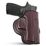 Leather OWB Paddle Holster For Glock 21, Beretta PX4 Storm