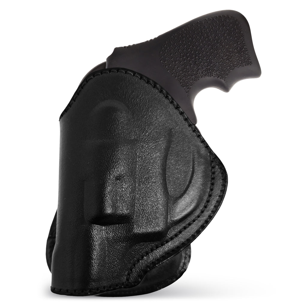 Azula Leather 2 Slot Molded Pancake Belt Holster For Ruger LCR LCRx 5...