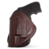 Leather OWB Paddle Holster For Revolvers 38 J Frame, Ruger LCR