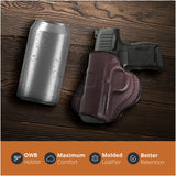 Leather OWB Paddle Holster For Sig Sauer P365