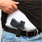 IWB Eco Leather Holster for Pistols fit for Glock 26/27/33