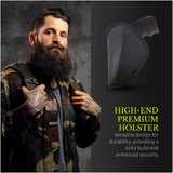 IWB Eco Leather Holster for Pistols fit for S&W Revolvers, Taurus