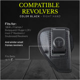 4 in 1 Multi Position IWB/OWB Eco Leather Holster for S&W, Taurus 84,85