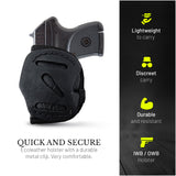 4 in 1 Multi Position IWB/OWB Eco Leather Holster for Bodyguard 380 / Keltec