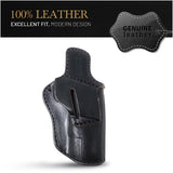 OWB Ambidextrous Leather Holster for 1911-4"/5" and Clones