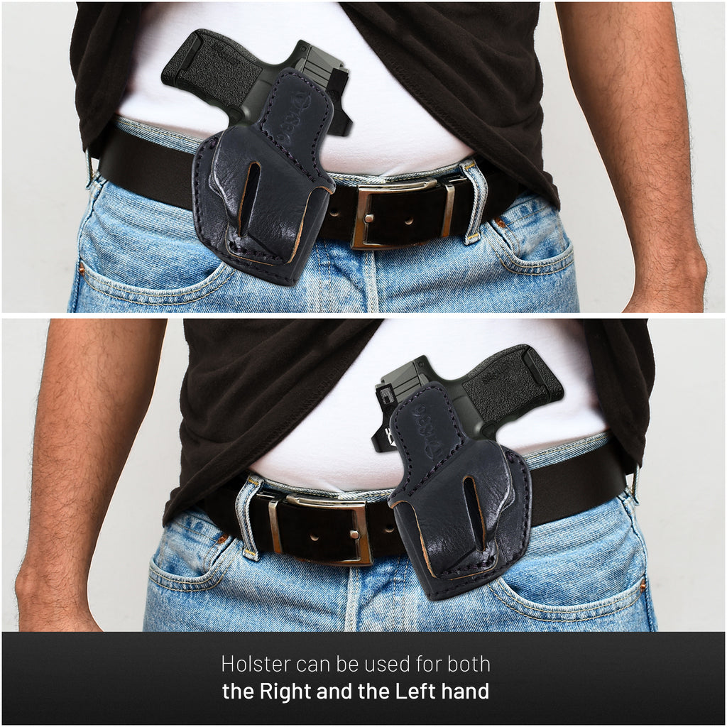Pro Carry LT RH LH OWB WB Leather Gun Holster For Glock 20 21 | eBay