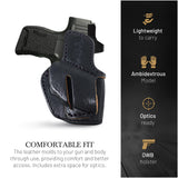 OWB Ambidextrous Leather Holster for Sig Sauer P365/P365 XL