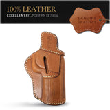 OWB Ambidextrous Leather Holster for Sig P320 Springfield 5.5"