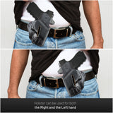 OWB Ambidextrous Leather Holster for Glock 19 / 30 / 30S / 39
