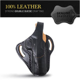 OWB Thumb Break Leather Holster. Fits for 1911-4"/5"