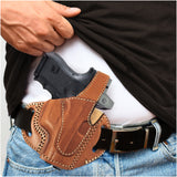 OWB Thumb Break Leather Holster. Fits for Taurus G2C/G3C