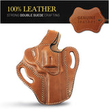 OWB Thumb Break Leather Revolver Holster. Fits for Colt King Cobra 4"